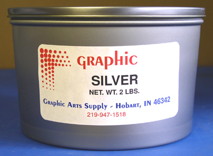 (image for) Metallic Silver PMS 877 2.2 Lb. Vacuum Packed Can